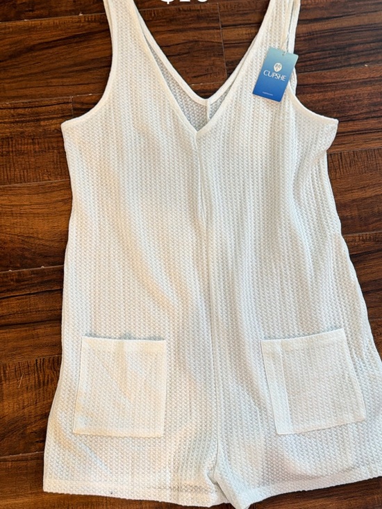 Cupshe Other - CUPSHE  Cream Knit One-Piece Romper - Medium